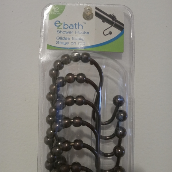 Shower curtain hooks - Picture 3 of 3